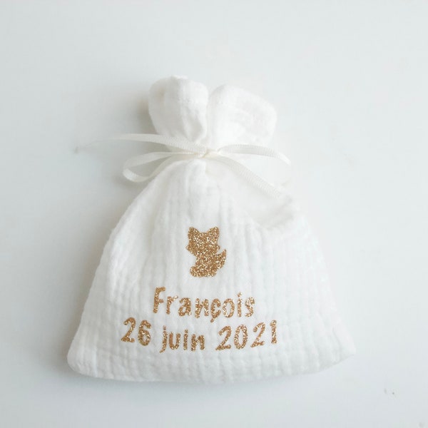 Pochons baptême / pochons mariage / sachet à personnaliser