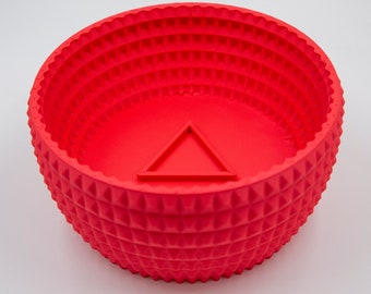 SIG SOLO Ergonomic Shaving bowl 3d Printed, perfect for a rich and thick foam. Comfortable, lightweight and portable.