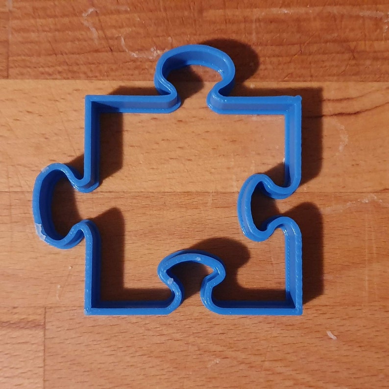 Puzzle Piece Cookie Cutter Ideal for a Gaming Party Etsy