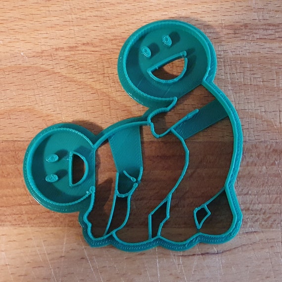 Cookie Cutter for Funny Adult Party Decoration Showing Two Etsy