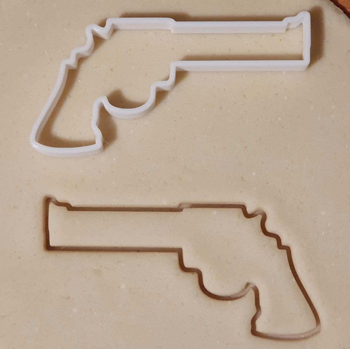 Gun Shaped Cookie Cutter Etsy Australia