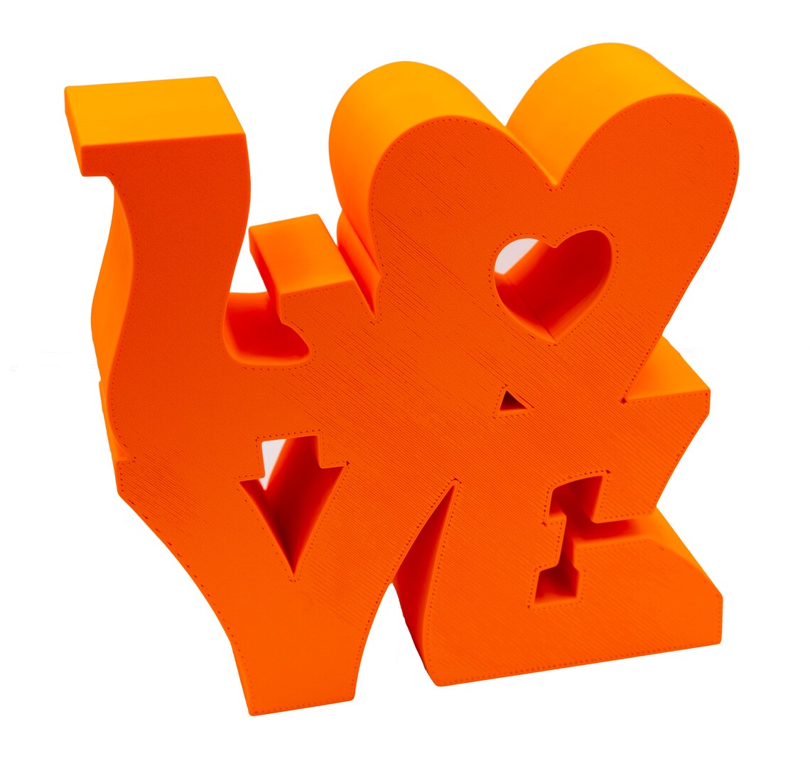 3D Printed LOVE Statue Perfect as Gift Wedding Table Decor Etsy