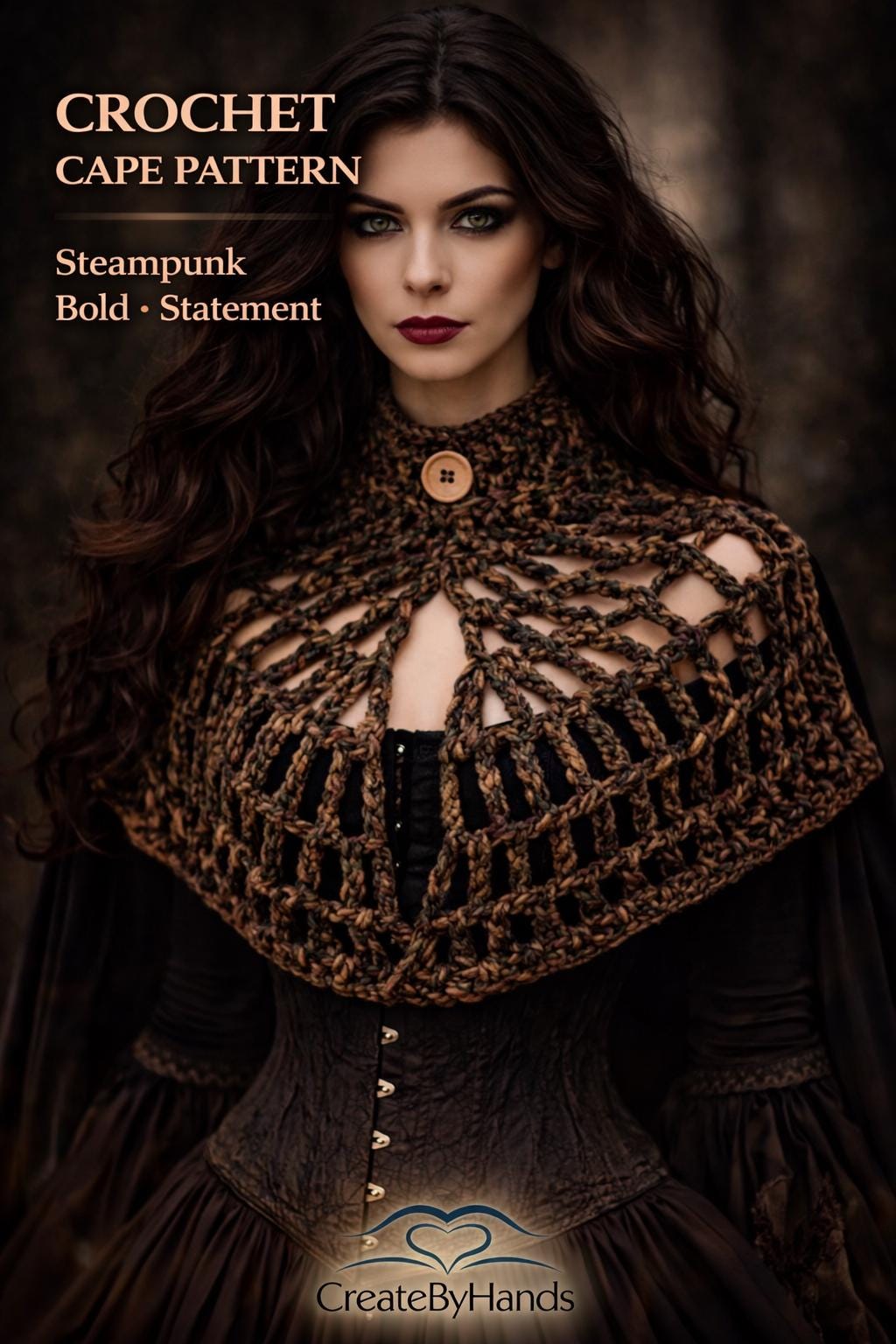 6 The 10 Best Steampunk Crochet Patterns Free to Everyone 6 Steampunk Crochet Cape