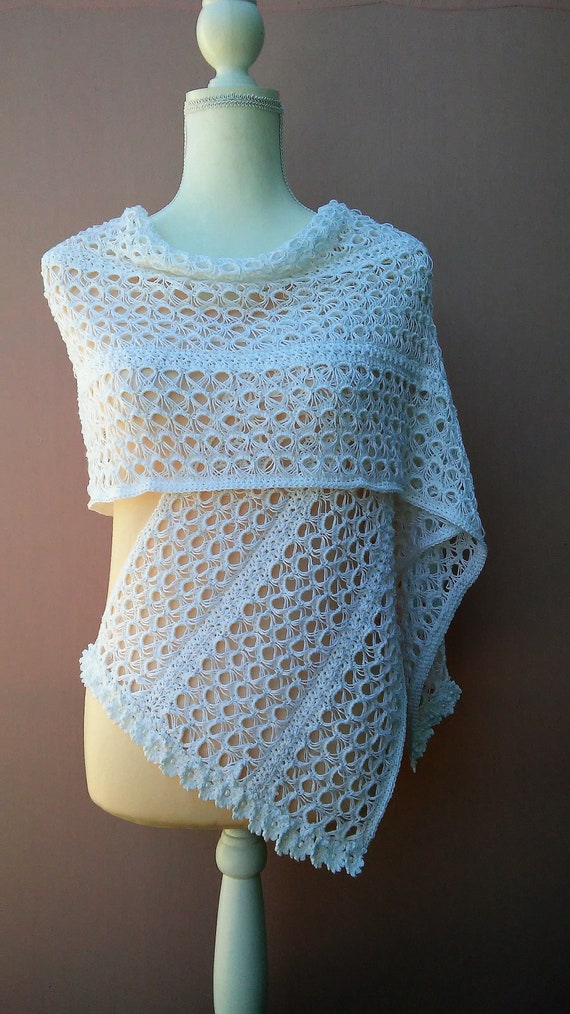 broomstick lace shawl