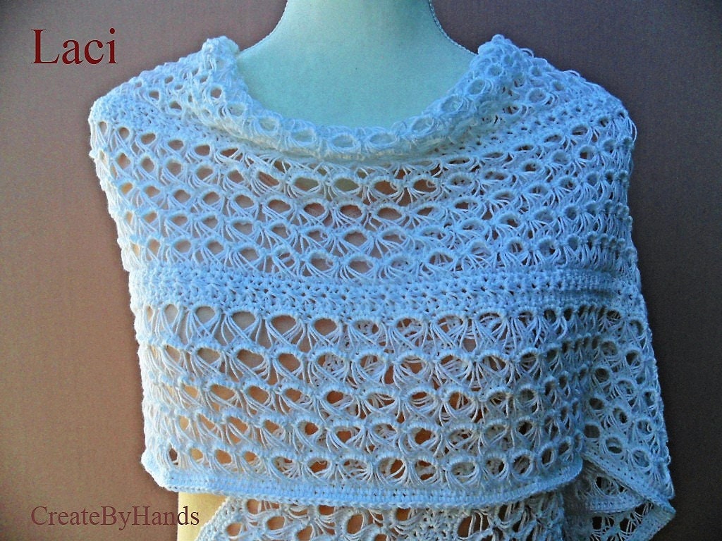 broomstick lace shawl