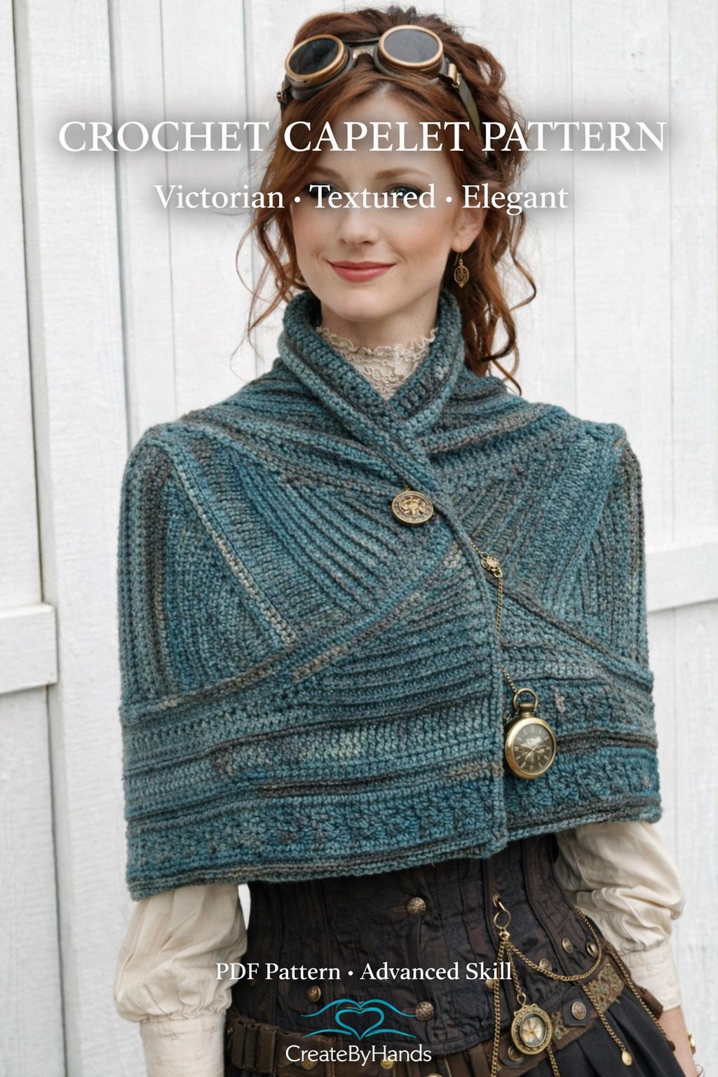 6 The 10 Best Steampunk Crochet Patterns Free to Everyone 5 Steampunk Crochet Cape