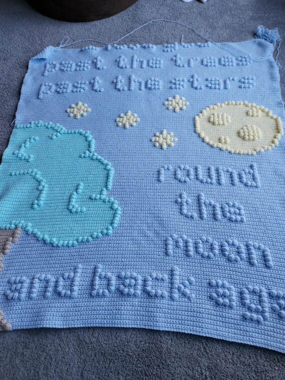 Round moon blanket sale