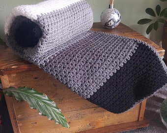 Crochet Pattern, for quick and easy crochet blanket