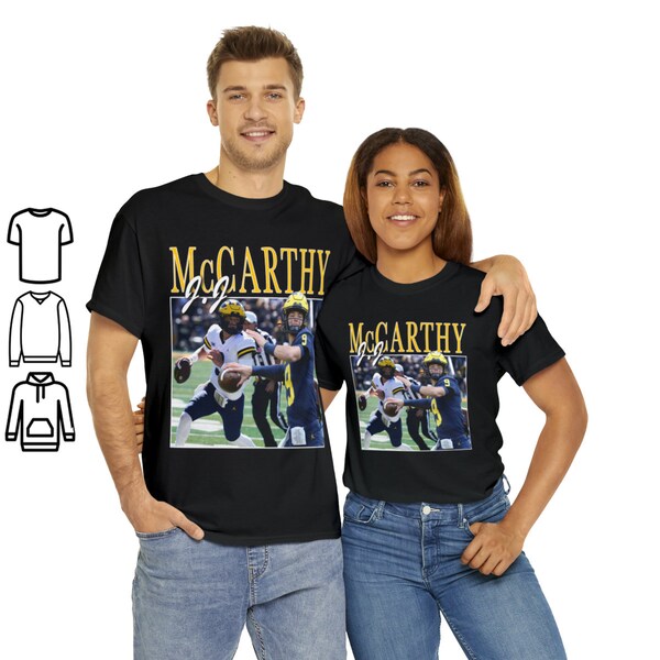 Jj Mccarthy Shirt Etsy
