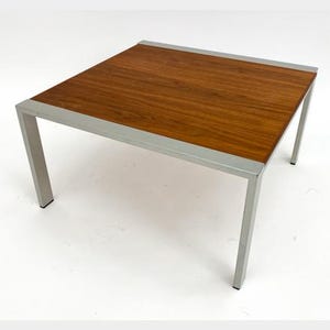 Milo Baughman Teak Coffee Table Thayer Coggin mid century modern danish knoll eames era