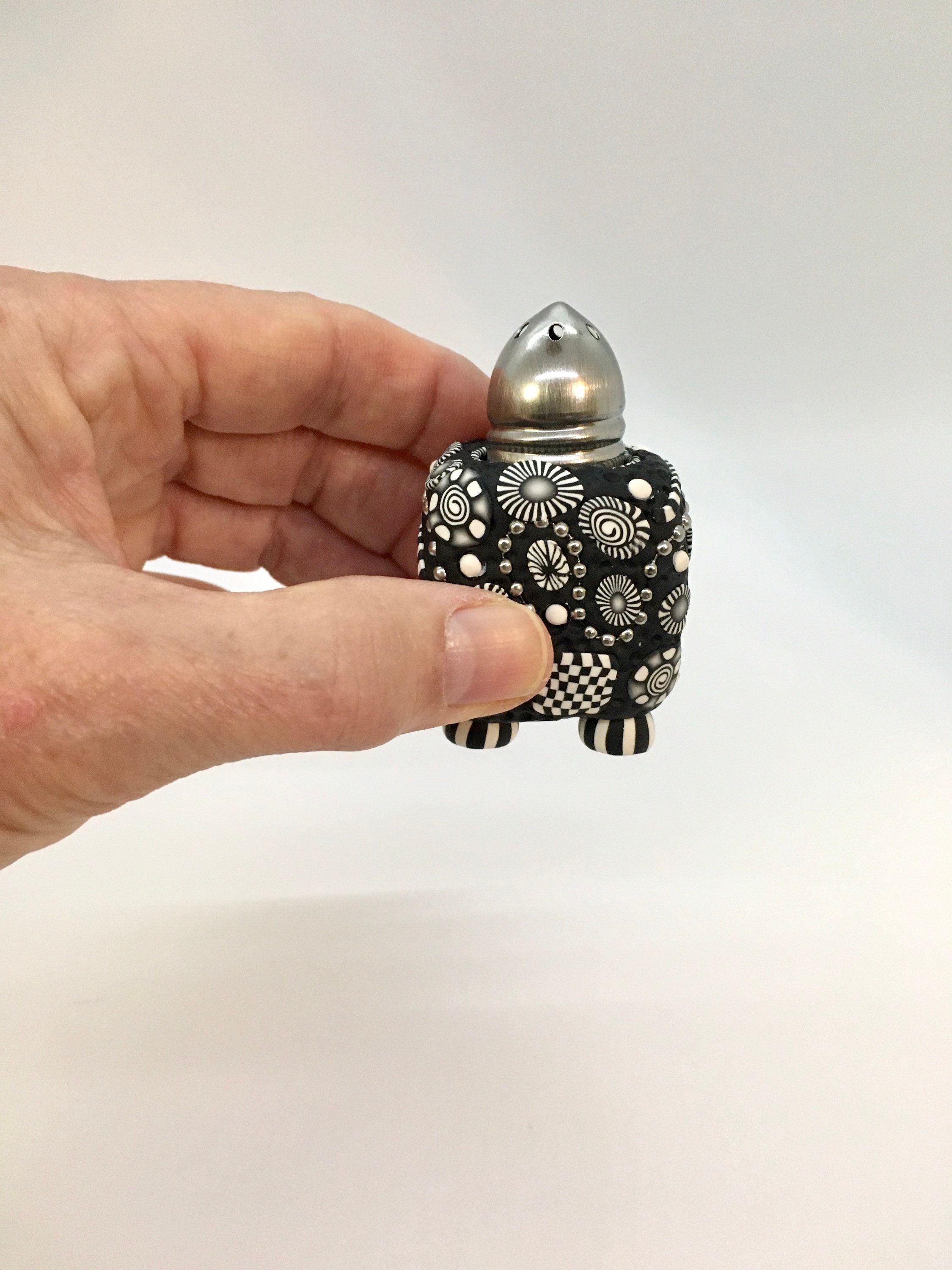 Polymer clay salt and pepper shakers Etsy