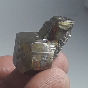 16gr. Gemmy Iridescent  Pyrite Crystals.  Piedra Parada, Veracruz, Mexico.