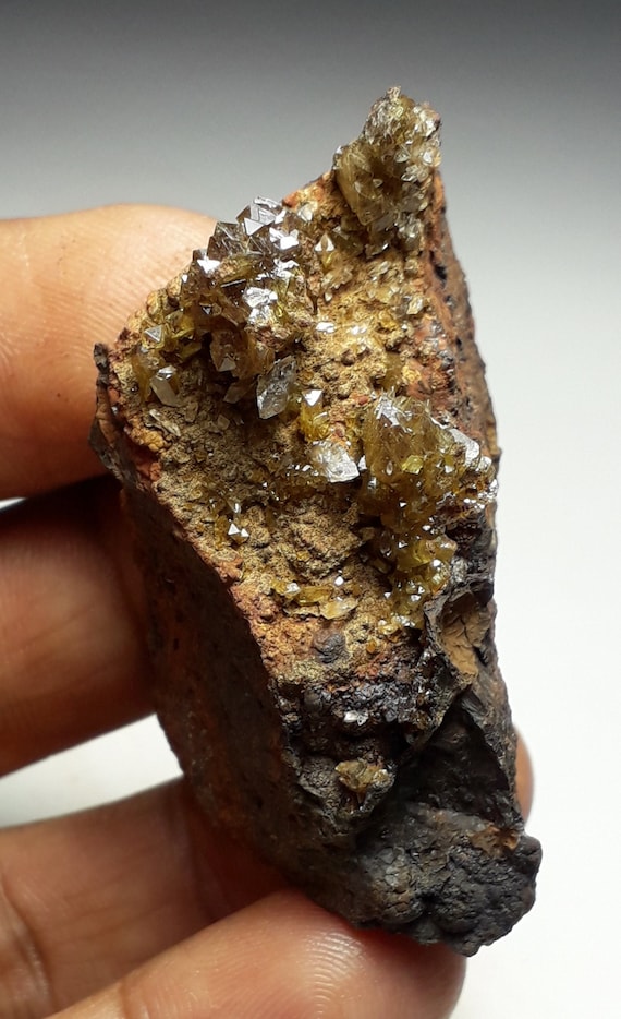 43gr. 宝石質アダマイト結晶。メキシコ、ラ・オフエラ鉱山 - Etsy 日本