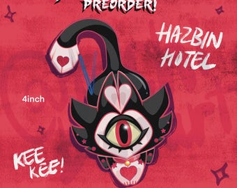 KEEKEE Hazbin Hotel Acrylic Carabiner!