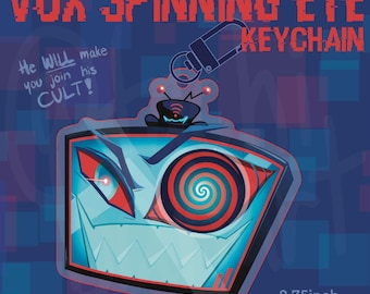 VOX Spinning Eye keychain