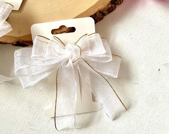 Girls Hair Bow Clip | Boutique Hair Accessory for Toddlers & Kids | Big Bow for Girls