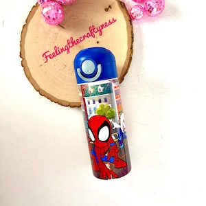 Superhero Kids Tumbler | Custom Name Cup for Boys & Girls | Hero Birthday Gift | 12 oz Spill-Proof Drinkware