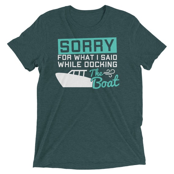 funny boating t shirts