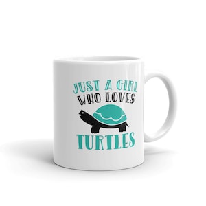 Just A Girl Who Loves Turtles Mug