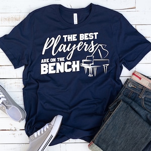 The Best Players Are On the Bench Piano Unisex T Shirt