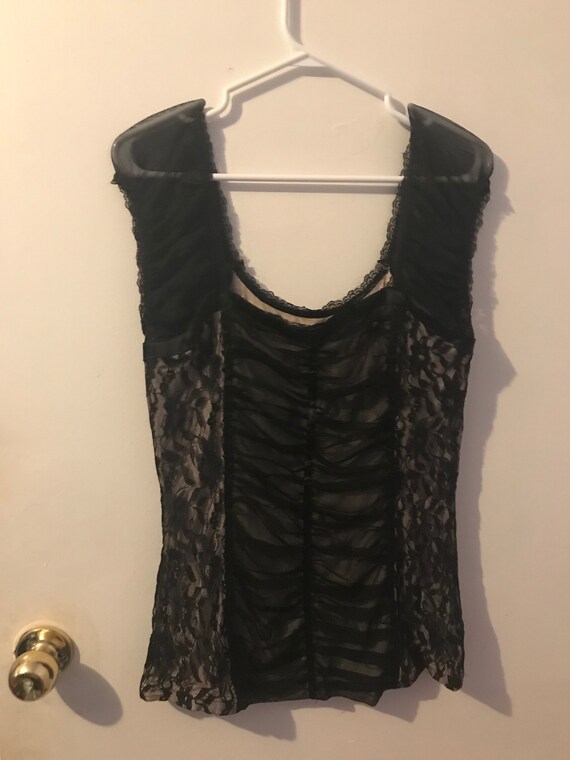 Downton Abbey style Roaring 20s Blouse - Size Lar