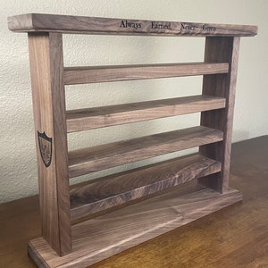 Solid Walnut Martial Arts Belt Display, Karate Belt Holder, Jiu Jitsu, Bjj, Taekwondo, Fathers Day, For Dad, For Mom, For Kids.