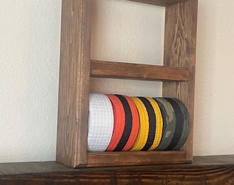 Martial Arts Belt Display…OVERSTOCK ITEM SALE!! ***Already made*** Karate, Taekwondo, Bjj, Kenpo,Judo