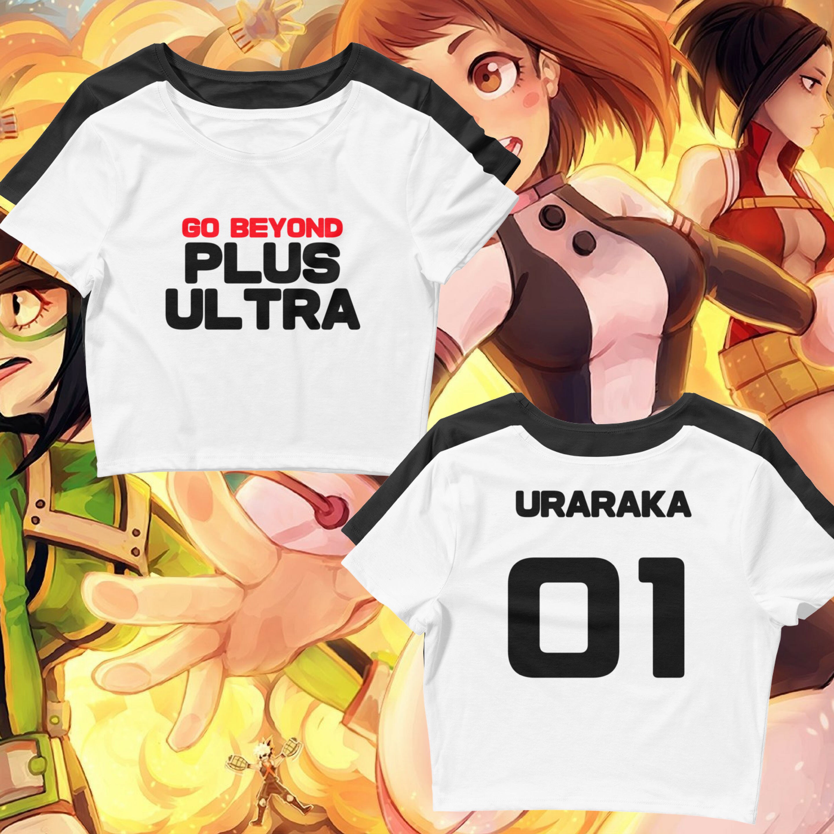 My Hero Academia Uraraka Go Beyond Plus Ultra Japanese Anime Etsy