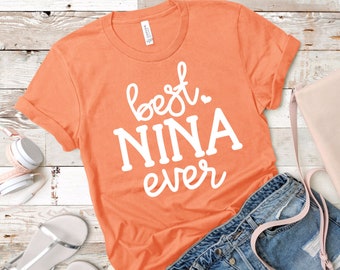 Best Nina Ever SVG, PNG,  Cricut Cut File Madrina SVG Grandma