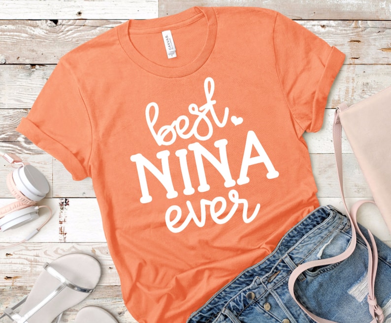 Download Best Nina Ever SVG PNG JPEG Cricut Cut File | Etsy