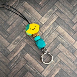 Lemon - School Lanyard - ID - Teacher - Student - Bus Driver -Gift