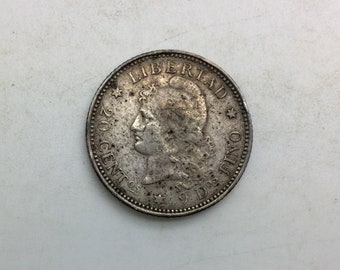 1899 ポルトガル KM#540 シルバー 1000 レイス カルロス 1 世