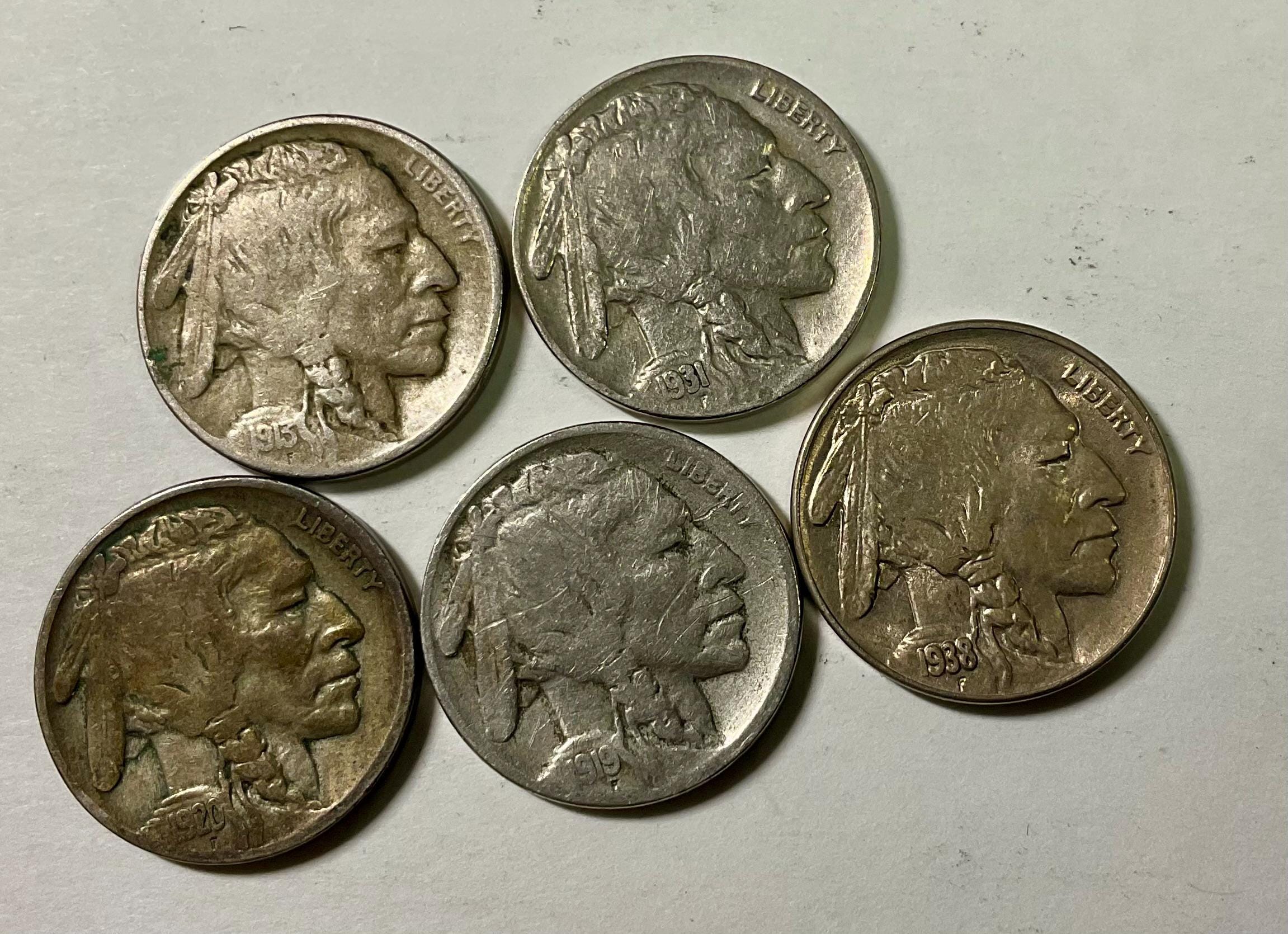 1931s Buffalo Nickel - Etsy