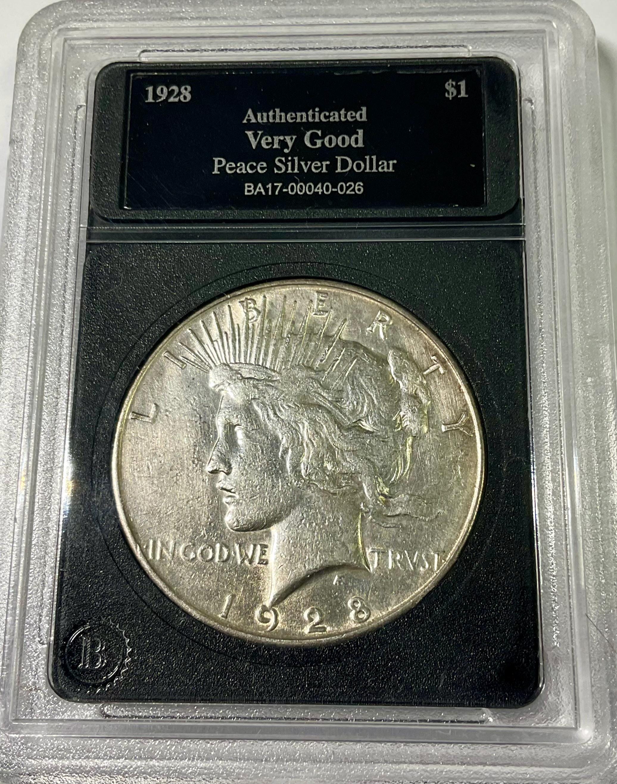 1928 peace silver dollar - Etsy 日本