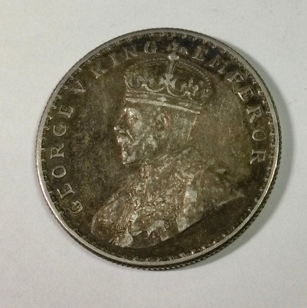 高評価 MS64】インド ルピー 1920C NGC ジョージ5世 美術品