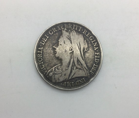 1896 LX Victoria Old Head Great Britain UK Crown Sterling