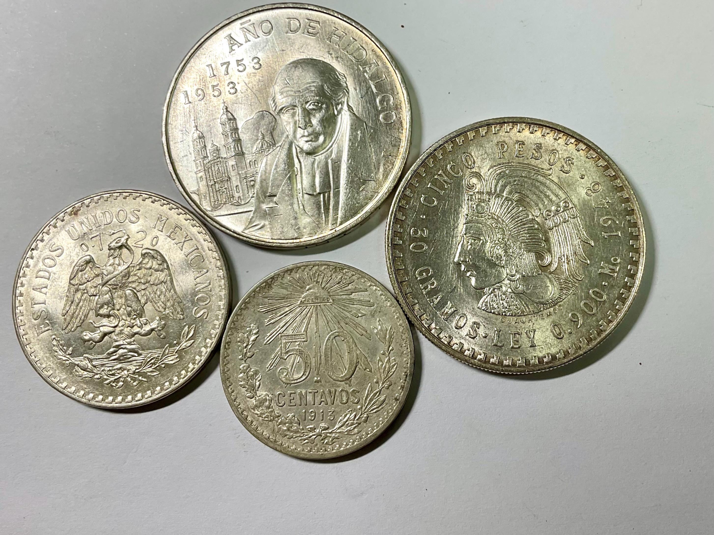 Mexican 8 reales silver coins - Etsy 日本