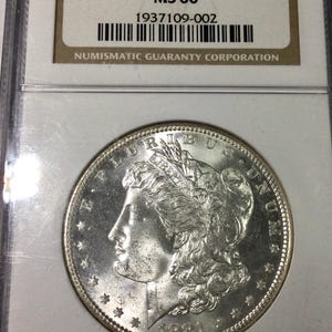 1881 S NGC MS66 Mint State Morgan Silver Dollar Cartwheel Nice Coin Lovely Reverse Eagle Arrows Miss Liberty Very Flashy Graded Coin