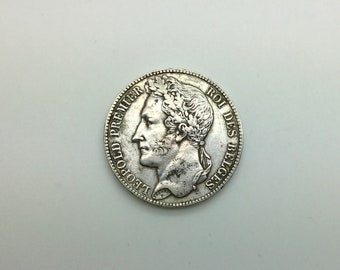 1980年 20ベルギーフラン硬貨 ボードワン1世 - Etsy 日本