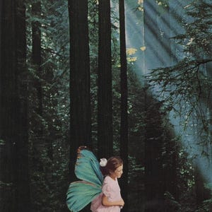I Remember The Girl// Handmade Collage// 8X10