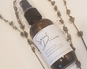 Add on - essential oil mist to accompany Sensonest weighted blanket or shoulder wrap purchase only/ calming mist/ relaxing mist/ scent type:
