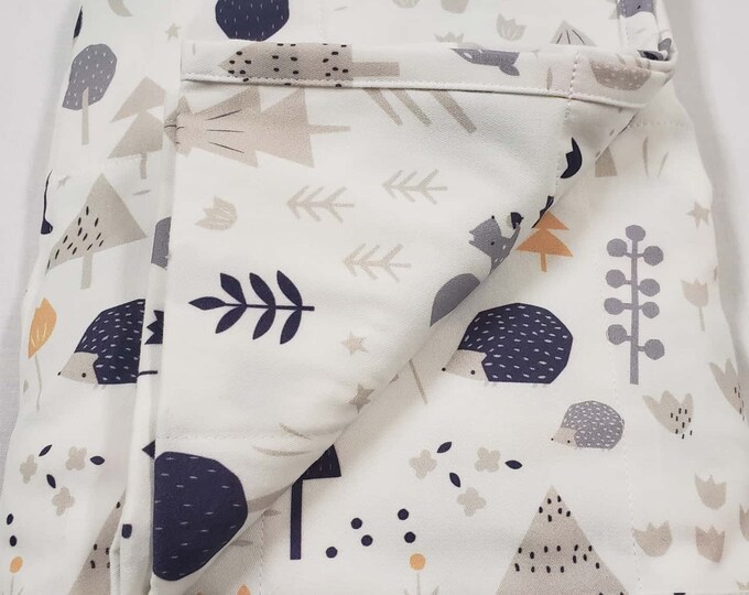 Organic Cotton Sensory Blanket / Kids Weighted Blanket / ADHD Autism