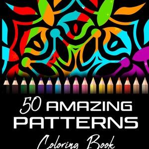 50 Mandala Patterns Coloring Book: Adult Relaxation (PDF)