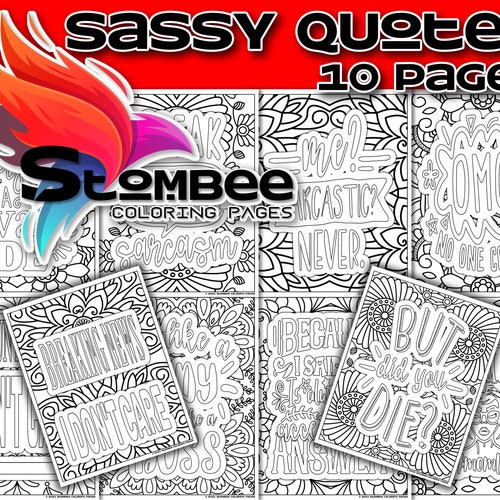 20 Funny Adult Coloring Book Printable Pages MUST Request - Etsy