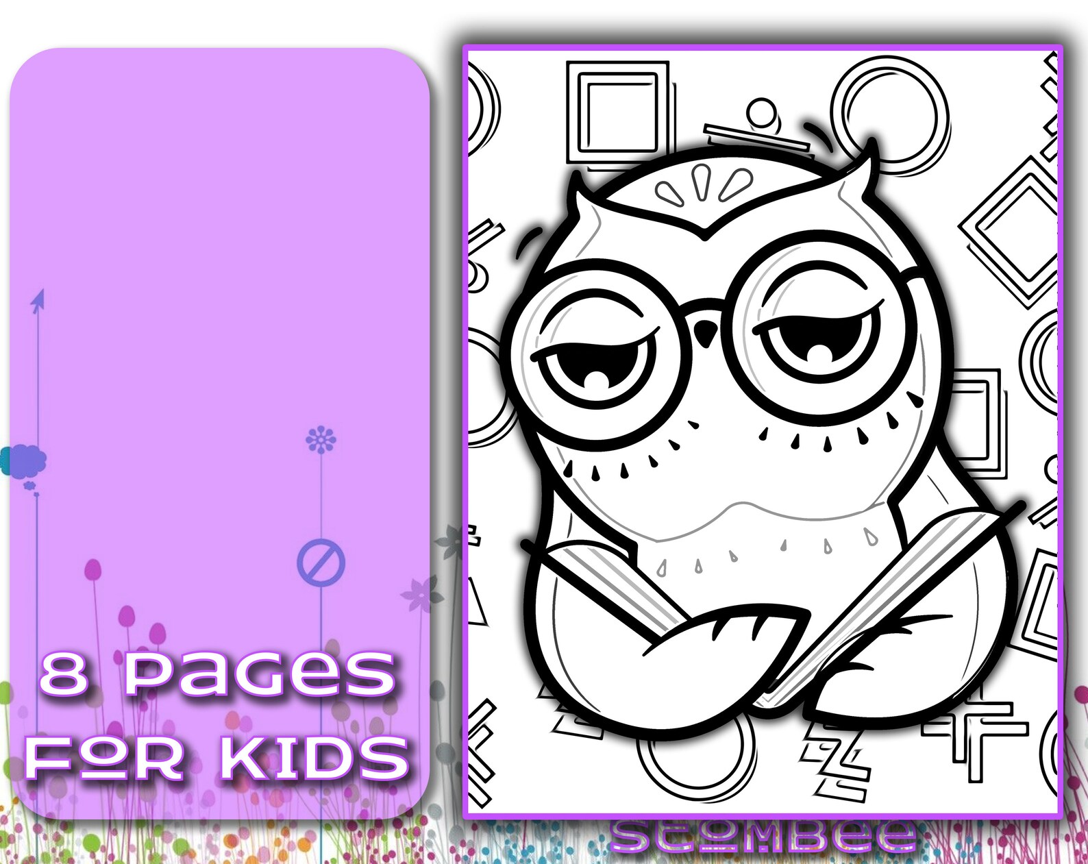PRINTABLE Kids Coloring Pages Adult Coloring Pages Animal - Etsy