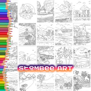 Download 20 Interior Design Adult Coloring Book Adult Coloring Pages Etsy