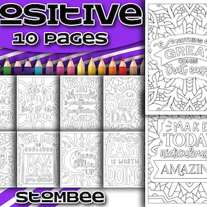 Páginas para colorir de afirmação positiva, páginas para colorir para adultos para imprimir, páginas para colorir para adultos para imprimir, páginas para colorir para adultos para imprimir