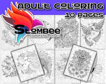 Adult Coloring Book, Adult Coloring Pages, Printable Coloring, Colouring Pages, Coloring for Adults