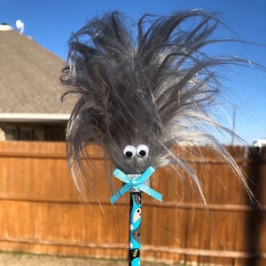 Gamer Guy * Gamer Pencil - Fuzzy Pencil - Sensory Toy - Gamer Birthday Party - Party Favor - Classroom Reward - Gamer Gift
