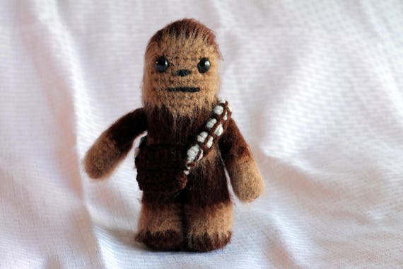 Chewbacca Crochet Amigurumi Plush Etsy